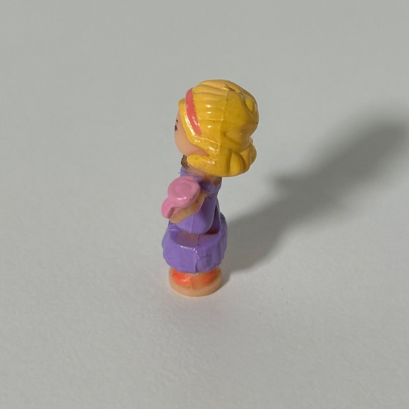 Vintage 90s Bluebird Polly Pocket Crown Palace Polly Replacement Doll (21C) - Picture 2 of 6